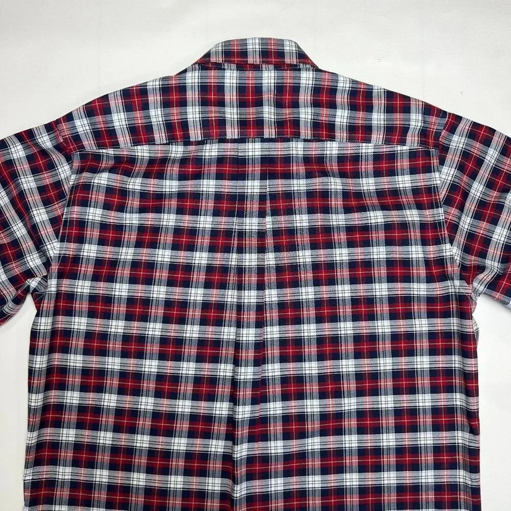 Brooks Brothers American Supima Cotton Button Down Shirt SIZE M Plaid - Picture 8 of 12